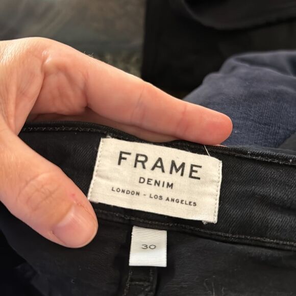 FRAME | Le High Skinny In Film Noir Size 30 - Picture 5 of 6